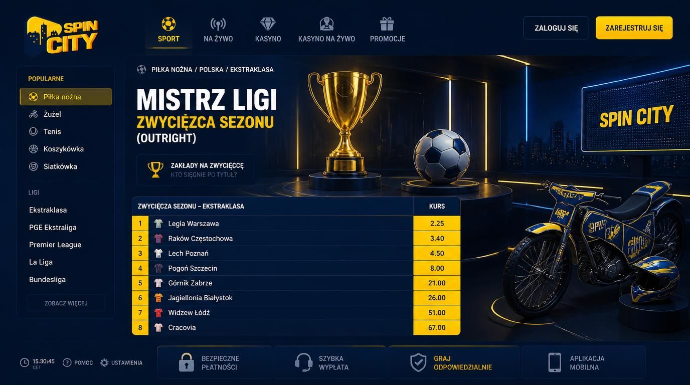 Sylwetki finalistów ligi na tle tabeli sezonu z kursami